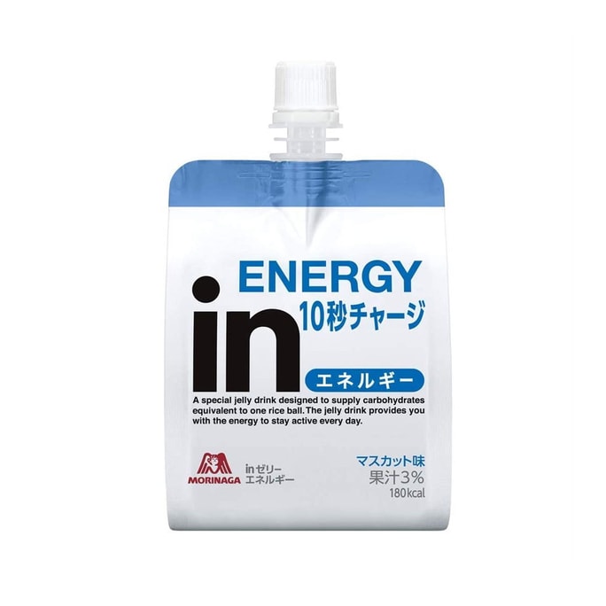 Morinaga Seika in Energy Jelly  green flavor 180g