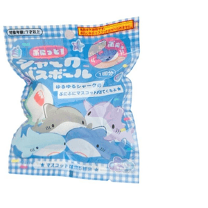 [중국 직배송] 파란 상어 만화 캐릭터 목욕볼, 아기용 블라인드 박스, 48g, 1개 (미국 차이나타운 슈퍼마켓)