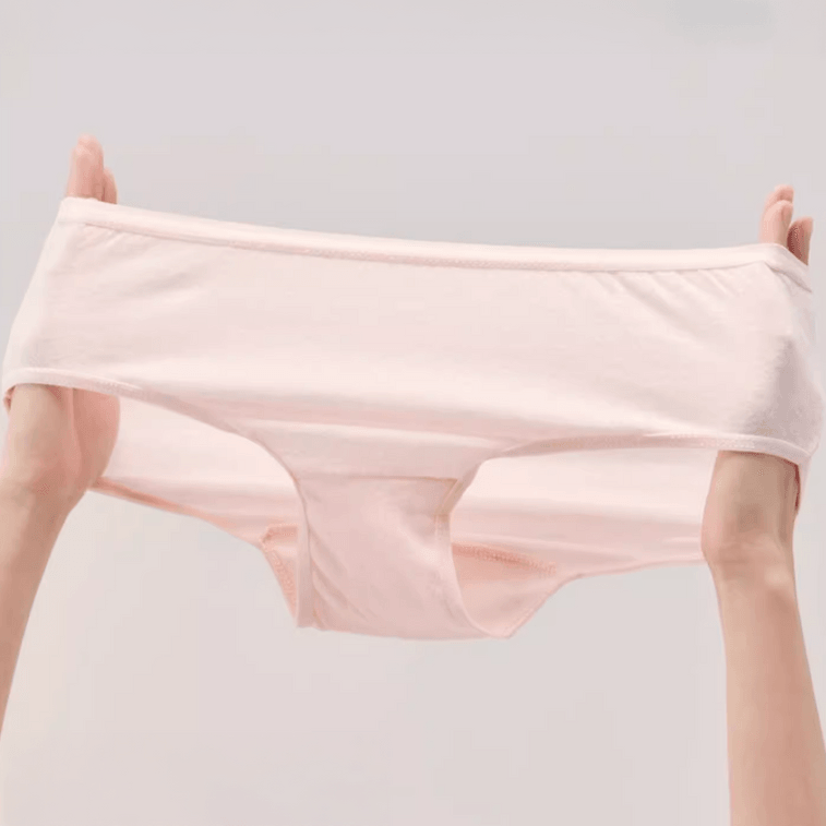 Antibacterial Pure Cotton Sterile Disposable Underwear Morandi Color L 7pcs 4