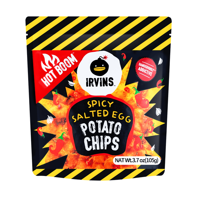 Spicy Salted Egg Potato Chips 105g