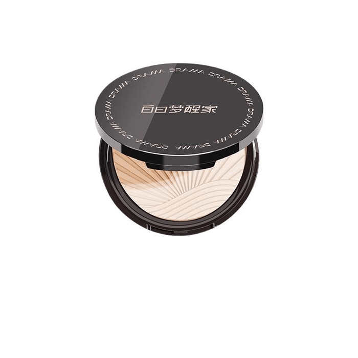 [중국 직배송] 데이드림 홈 클리어 파우더 파운데이션, 세팅 파우더, 오래 지속되는 유분 조절, 매트한 마무리감, 투명 색상, 8g*1박스