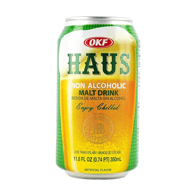 Haus non-alcoholic Beer CAN 11.83 fl oz * 24 (Less than 0.5% of Alcohol)