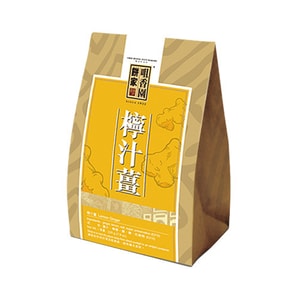 澳门咀香园 传统蜜饯驱寒暖胃柠汁姜 180g