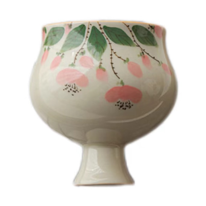 Talk About 12 Flower God High Tea Cup Kung Fu Tea Set Sample Tea Cup Household Ladies Ceramics - Stamen 1 Pc