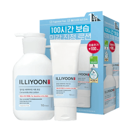 세라마이드 아토 로션, 334ml + 100ml 특별 세트【민감성 피부 장벽 강화】