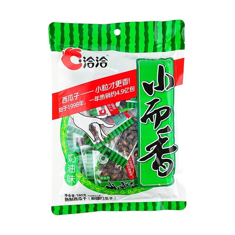 洽洽小而香奶油味西瓜子15袋入180g - 亚米