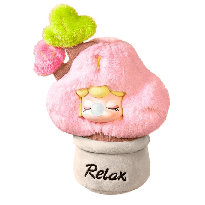 【中國直郵】 若來 Nanci囡茜青青松毛絨盆栽單一可愛治癒擺飾 26cm