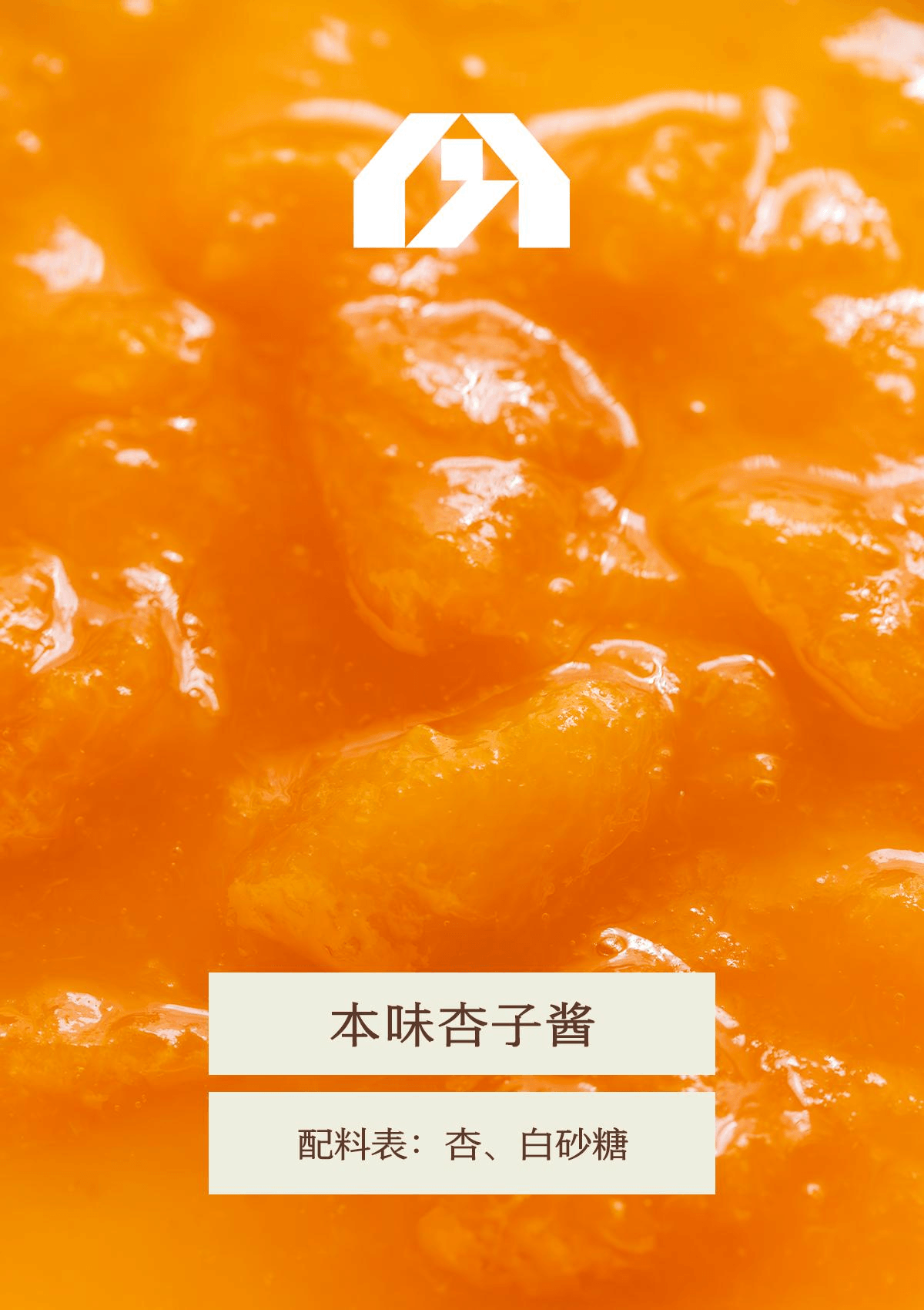 【中国直邮】 南食召 本味杏子酱原果原香干净配料吐司面包酱果酱160g*1罐