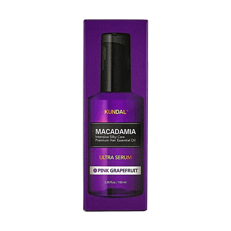 Pink Grapefruit Macadamia Hair Serum Smooth Repair Frizz 3.38 fl oz 5