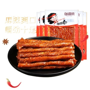 [중국 직배송] 우라마 채식 소고기 힘줄 - 추억의 매콤한 맛, 100g