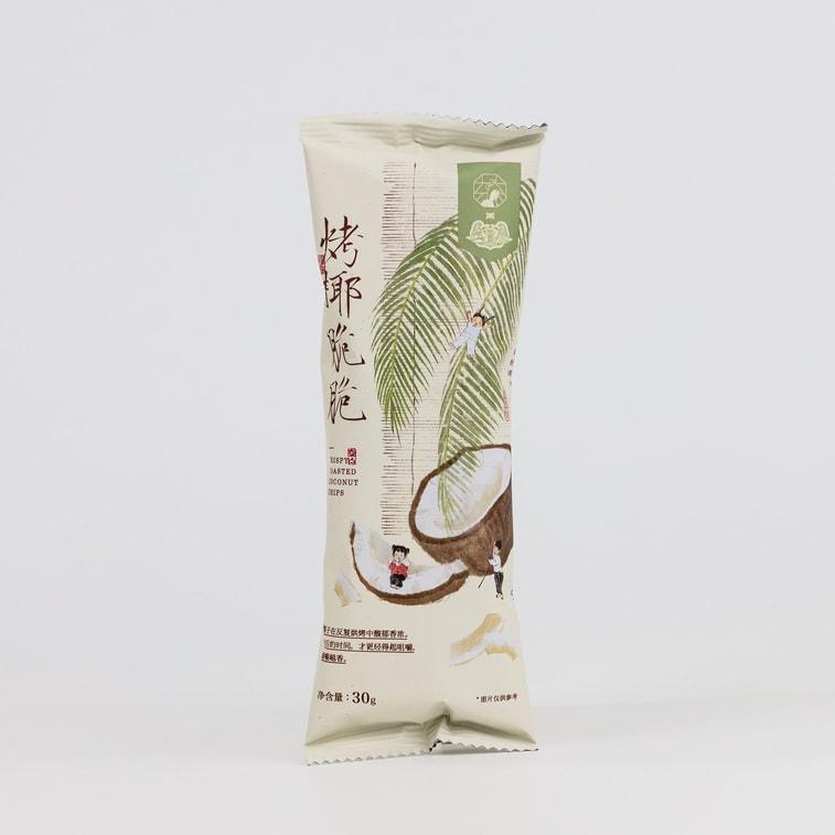 【 Official Store】Baked Coconut Chips, 1.06oz*5, 5 Pack 7