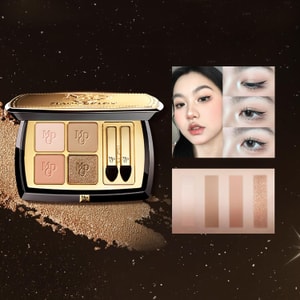 MAOGEPING毛戈平MGP 塑型晶彩眼影 四色眼影盘 #02 白茶香槟 清冷美人感 #104+#101+#113+#304【HOT】