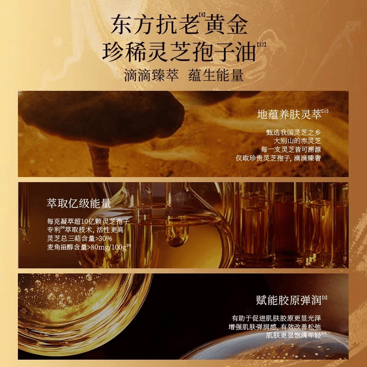 【中國直郵】 FanBeauty 范冰冰靈芝白松露面膜 以油養膚修護緊緻提亮膚色 1盒 3