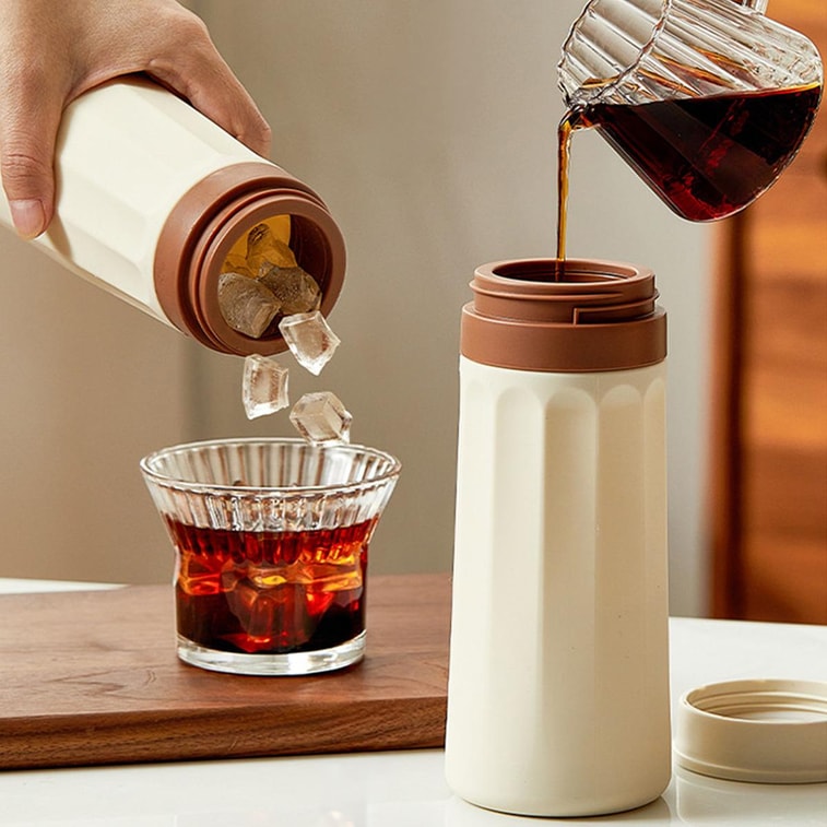 White Silicone Ice Cup Mold Creative Ice Making 1pc【Food-Grade Ice Maker Bottle】 4
