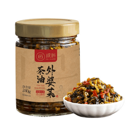 璞匠 茶油外婆菜 240g【配料干净】【湖南下饭菜炒饭拌饭酱】