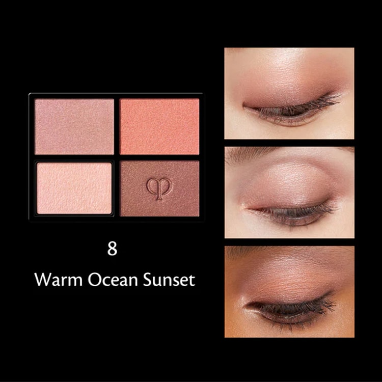 clé de peau BEAUTÉ 8 Warm Ocean Sunset CLE DE PEAU BEAUTE Eyeshadow #8 Warm Ocean Sunset - Yami.com