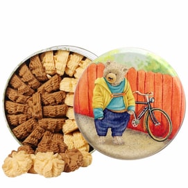 Jenny Bakery Premium Assorted Flavours 2Mix Butter Cookies 640g