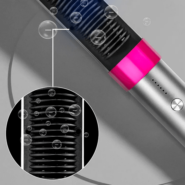 Wireless Portable Hair Straightening Comb - USB Charging KD382 6