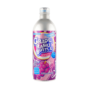 Grape Ramune Bottle Carbonated Soft Drink, 16.2 oz