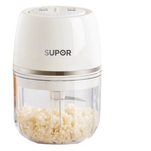 Electric Garlic Press Food Processor - Garlic Paste Maker Dual-Speed Version 380ML Capacity 1 Unit