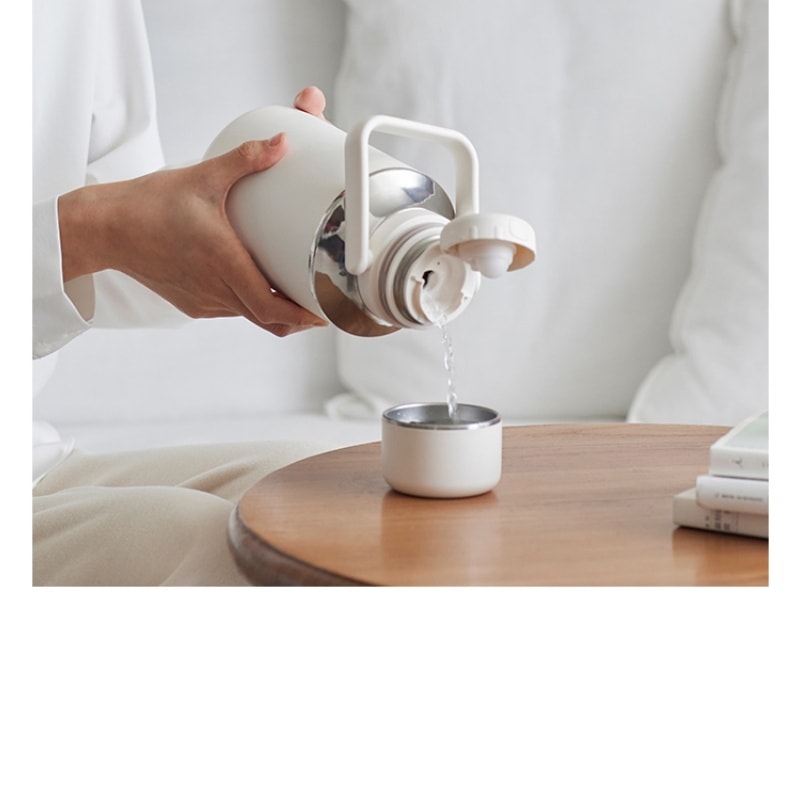 Thermos 980ml Large Capacity Water Cup 316 Stainless Steel Water Bottle One-Piece Design