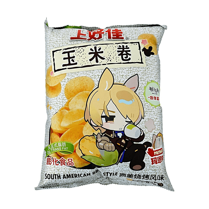 Sweet Corn Chips South American BBQ Style, 3.82 oz