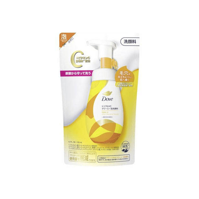 Dove Triple VC Creamy Foaming Cleanser [125ml]