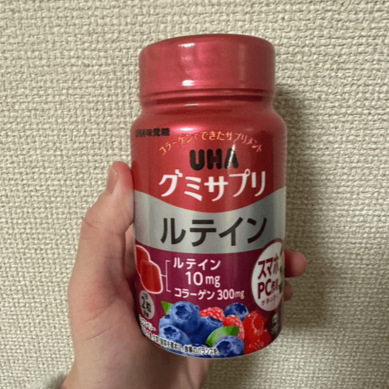 [일본 직배송] UHA 구미 (루테인, 믹스베리맛) - 30일분, 60정 3