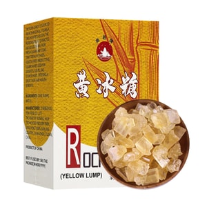 Yellow Lump Rock Candy, 16 oz 【Stir-fried Dishes, Porridge, Sweet Soups, And Desserts】【 Yami Exclusive】