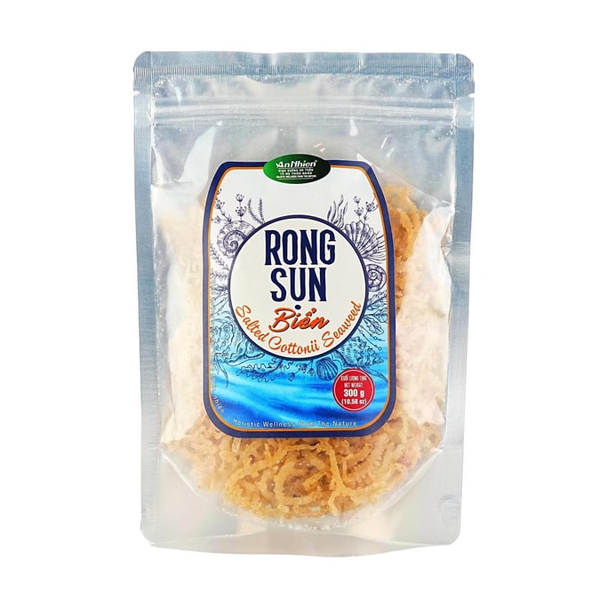 越南AN NHIEN 盐渍海藻 龙须菜 300g【可凉拌煮汤涮火锅】