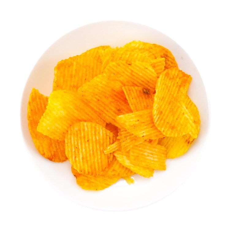 イカ風味ホットポテトチップス、2.41オンス 3