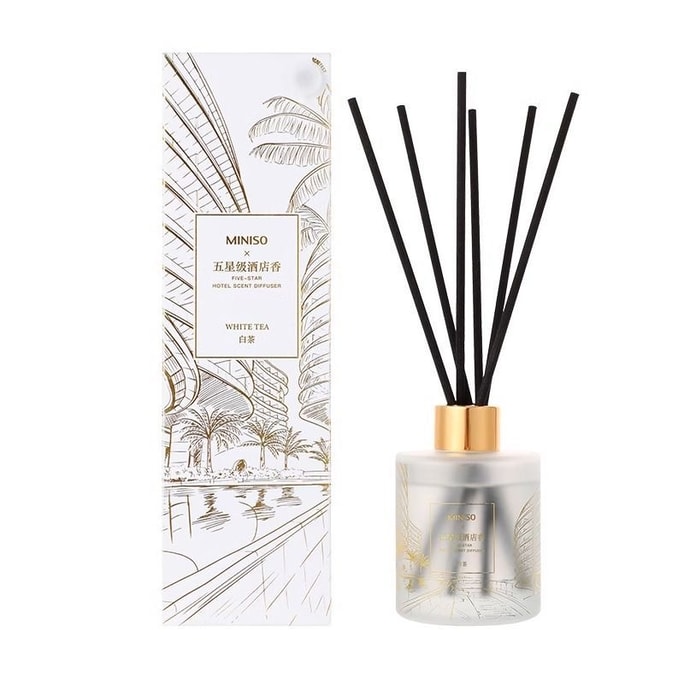 Fragrance Diffuser Indoor Long Lasting Home Five Star Fragrance Bedroom Goodies White Tea 120ml