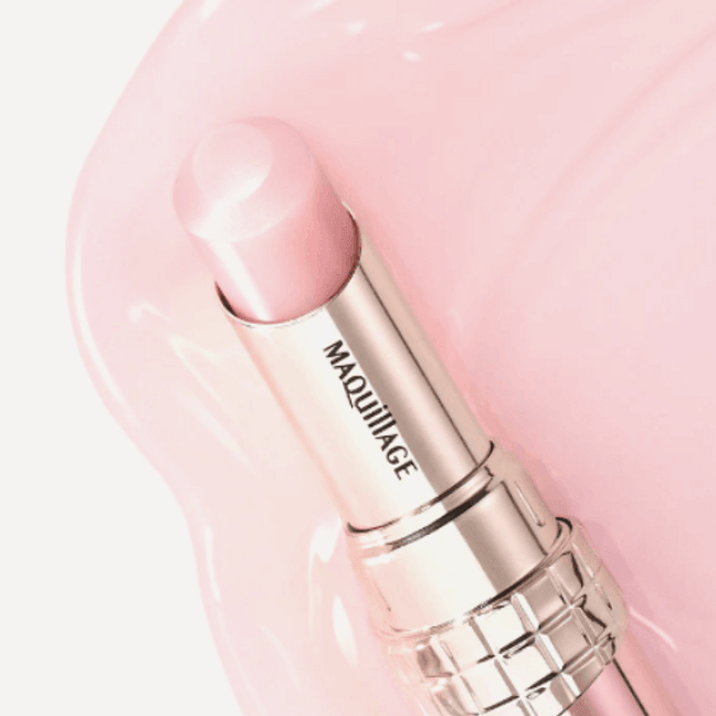 日本SHISEIDO资生堂 MAQuillAGE心机 药用保湿温热感精华润唇膏 3.8g 预防干裂抗炎 持久水润亮泽 无色透明