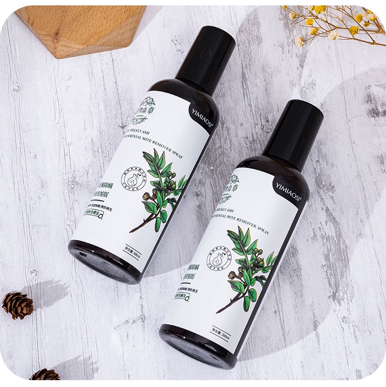 植物草本 植物除蟎噴霧除蟎劑 青花椒除蟎劑 居家植物衣物祛蟎蟲 居家清潔 除蟎除臭 殺菌 300mL(2瓶裝)