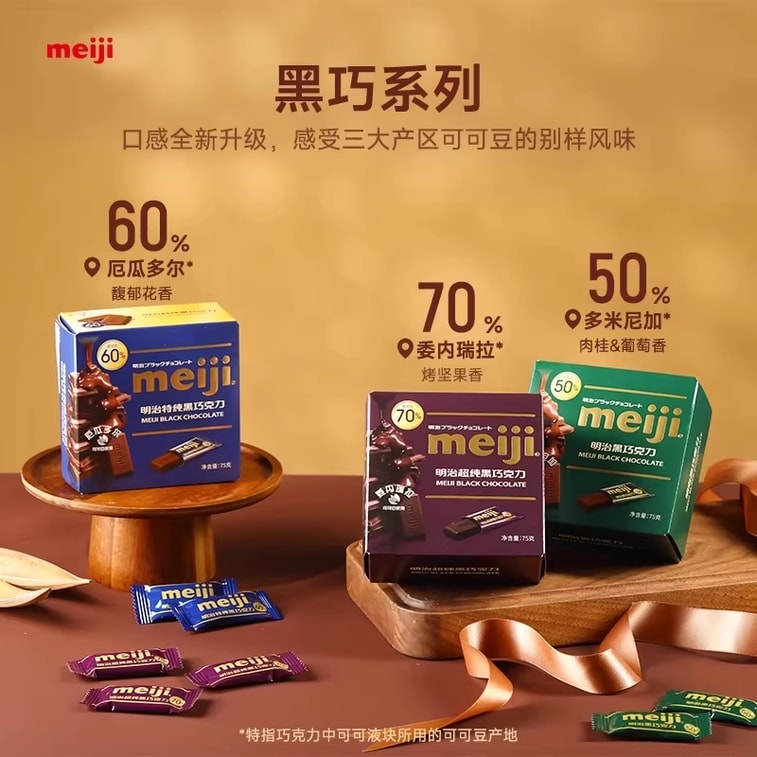 Milk Chocolate 75g/Box - Premium Rich Milk Chocolate, Pure Cocoa Butter + Global Top Dairy Source, Milky Aroma, Individually Wrapped Blocks, Office Sharing Snack 3
