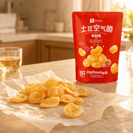 良品铺子 土豆空气脆 番茄味 60g【酥脆爽口】【薯香浓郁】