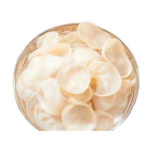 Shu He Chun Northeast White Fungus, White Jade Fungus, Silver Ear, Small Bowl Fungus, Specialty Dried Goods, Non-Wild, Naturally Grown, Not From Changbai Mountain, White Jade Fungus 100g*1 Bag