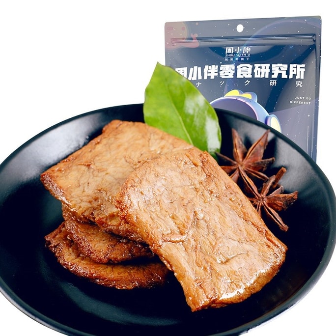 【中國直郵】 週黑鴨 週小伴 手撕素肉 豆乾素食麵筋小吃 休閒零食 真空小包裝200g