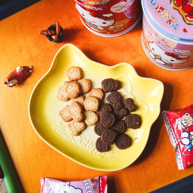 red sakura HELLO KITTY Assorted Cookie Gift Box 11.8 oz【Anime
