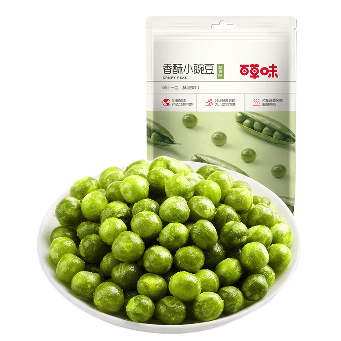 Green Peas Green beans Garlic flavor 100g [Fresh crispy Gaga delicious]