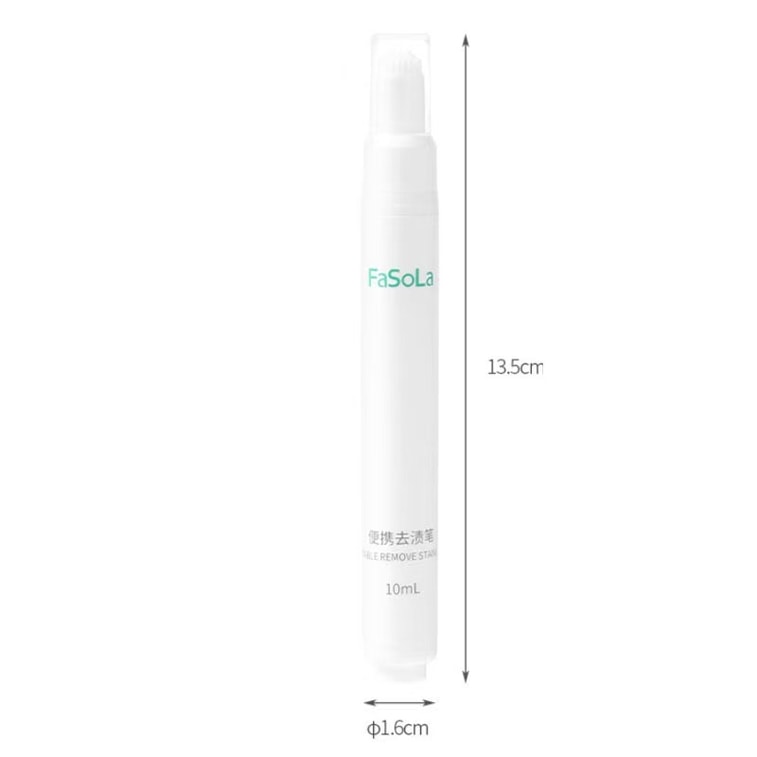 FaSoLa 便携去渍笔 去污笔【用餐溅油 咖啡酒水泼洒】衣物便携式免洗 去油渍 去红酒渍 10ML【白衣服去污神器】 4