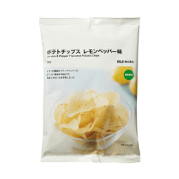 [일본 직배송] 무인양품 레몬 한정 고추맛 감자칩 60g