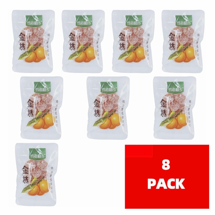 雪海梅香金柑 8袋 約380g(±15g)