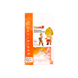 日本NANOBLOCK 人物合集系列 微型拼装积木摆件 3d立体 龙珠Z 孙悟空超级赛亚人