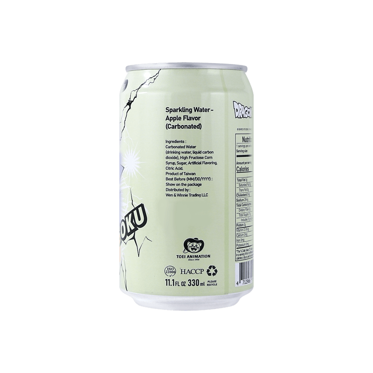 Dragon Ball Spakling Water - Apple Flavor, 11.15 fl oz 5