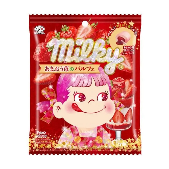Peco Mily Candy Strawberry Flavor 67g