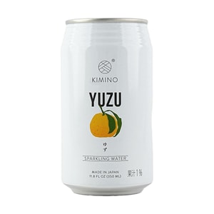 Sparkling Yuzu Water 11.83 fl oz【0 Sugar 0 Calories 0 Fat】【Packing May Vary】