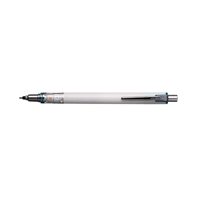 UNI 三菱铅笔||KURUTOGA Advance 防断芯自动铅笔||白色 0.5mm 1支