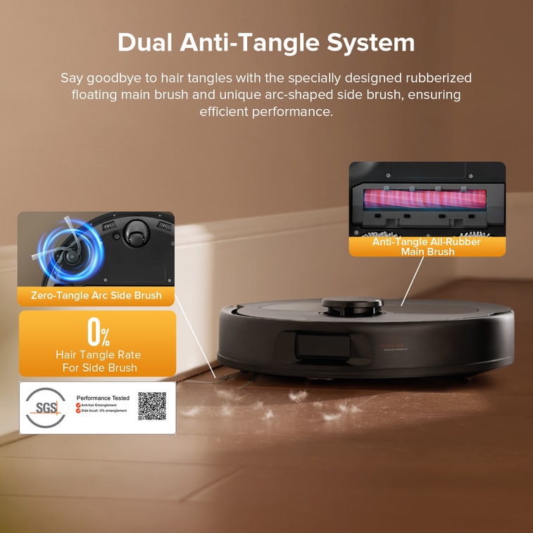 CQV 35S Robot Vacuum and Mop 10000Pa Powerful Suction Self Emptying & Refilling  4