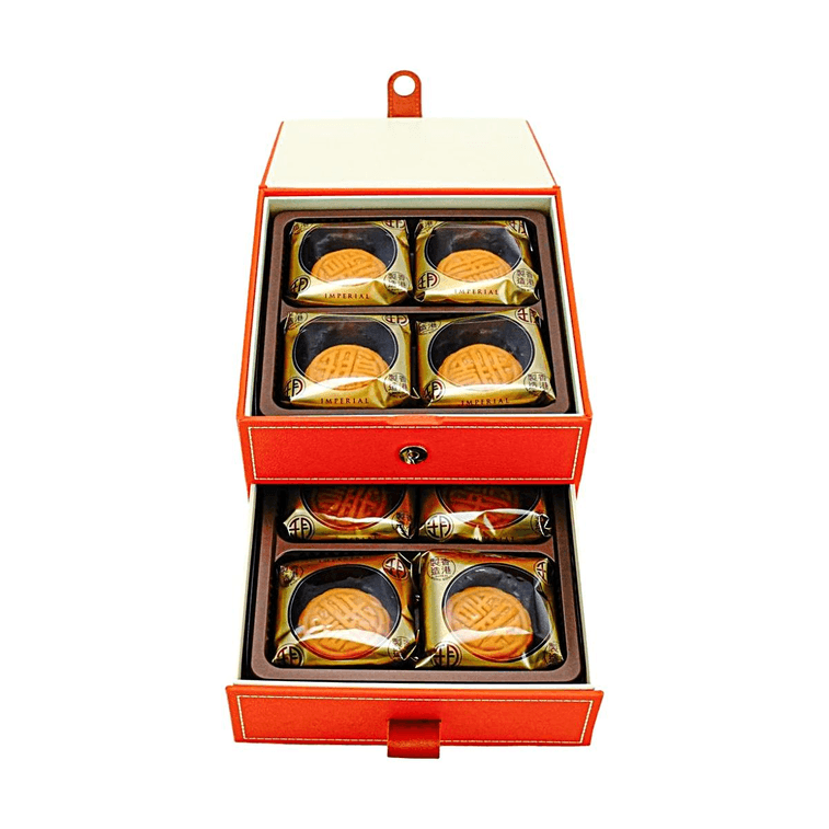 Lava Custard Mooncake, 8Pcs 12.7oz 【Mid-Autumn Festival Gift Box】 11